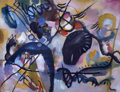 Macchia nera, 1912 da Wassily Kandinsky